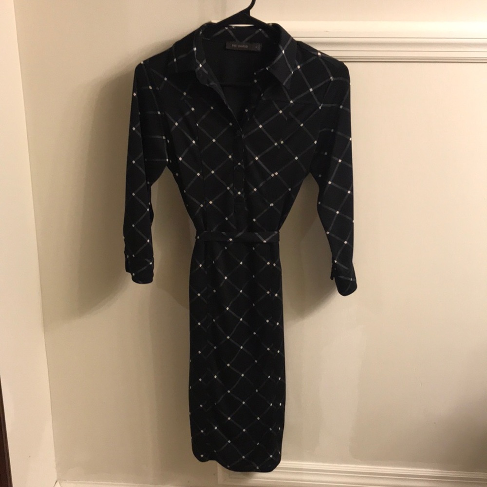 The Limited Patterned Black & White Dress